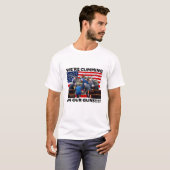 共和党員「私たちは銃にイく」Tシャツ Tシャツ (正面フル)