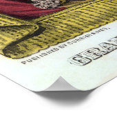 共和党大統領のチケット1864 ポスター (角)