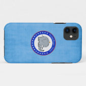 共和党支持の女性iPhoneケース Case-Mate iPhoneケース (裏面(横))