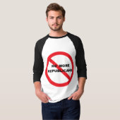 "共和党支持者要らない" Tシャツ (正面フル)