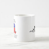 共和党翻訳マグ コーヒーマグカップ (中央)