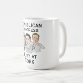 共和党議会コーヒーマグ コーヒーマグカップ (正面右)
