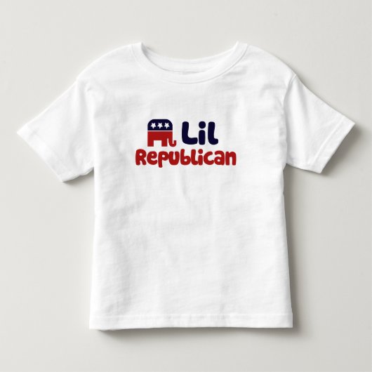 共和党議員 トドラーTシャツ (正面)