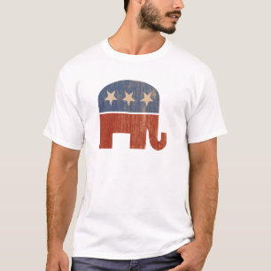 共和党象の2012年の選挙 Tシャツ