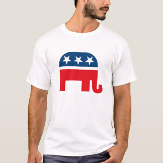 共和党象のTシャツ Tシャツ