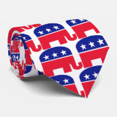共和党象 ネクタイ (ロール)