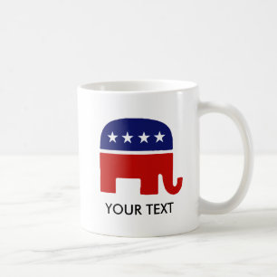 共和党象/GOP象 コーヒーマグカップ