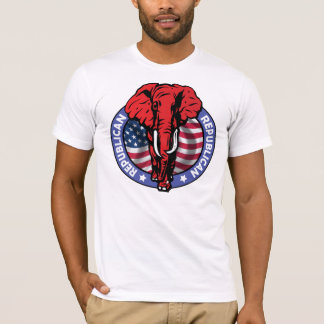 共和党象- McCain Tシャツ