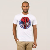 共和党象- McCain Tシャツ (正面フル)