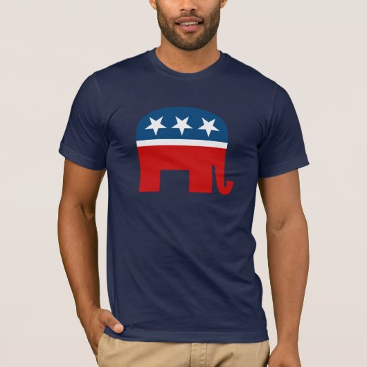 共和党象 Tシャツ (正面)