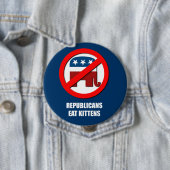 共和党食べ子猫 缶バッジ (インサイチュ)