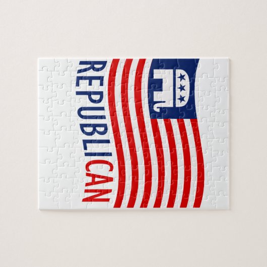 共和党 ジグソーパズル (横)