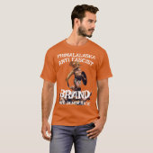 共和党 フロンティア フラッグ アメリカ 愛国主義 投票 Tシャツ (正面フル)