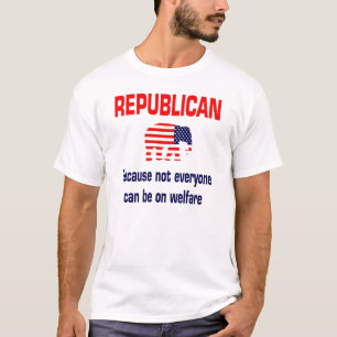 共和党-福祉 Tシャツ