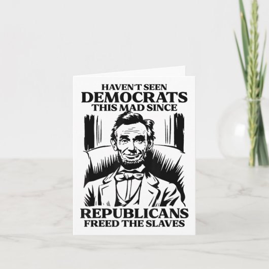 共和党F以来、この不機嫌を民主党に見たことはない カード (正面)