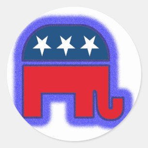 共和党Logo.tif ラウンドシール