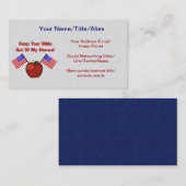 共和党MOLESTORS 名刺 (正面/裏面)