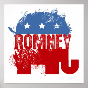 共和党ROMNEY ポスター
