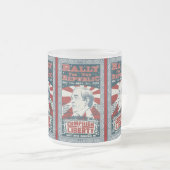 共和国のマグのための再結集 フロストグラスマグカップ (正面右)