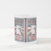 共和国のマグのための再結集 フロストグラスマグカップ (中央)