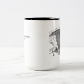 共和国のマグの壮大な軍隊 ツートーンマグカップ (中央)