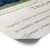 共和国の勝利, 1875 ポスター (角)