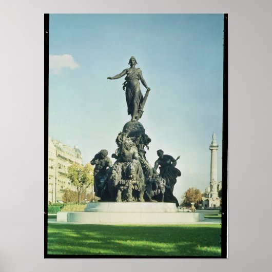 共和国の勝利、1879年～99年 ポスター (正面)