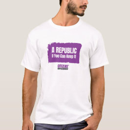 共和国を維持できるならTシャツ Tシャツ