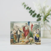 共和国フランスの ポストカード (スタンド正面)