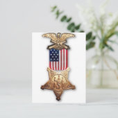 共和国陸軍のはがき ポストカード (スタンド正面)