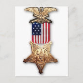 共和国陸軍のはがき ポストカード (正面)