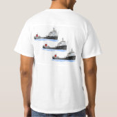 共和国C4三つ子 Tシャツ (裏面)