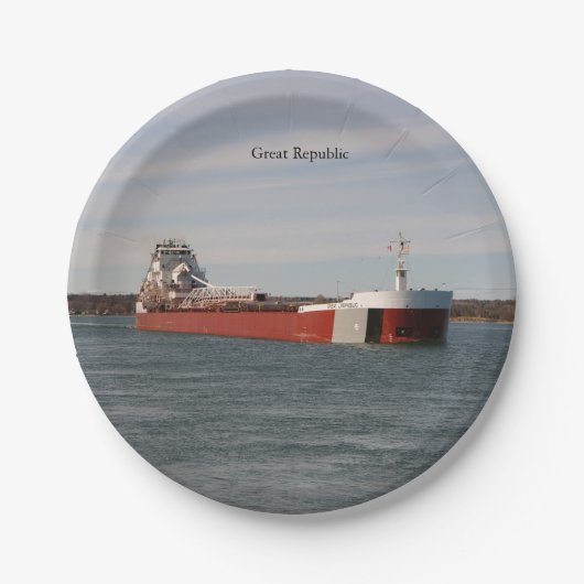 共和素晴らし紙プレート ペーパープレート (正面)