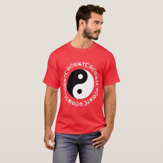 共存する Tシャツ (正面フル)