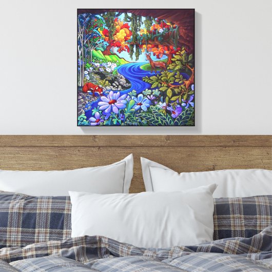 共存 キャンバスプリント (インサイチュ (寝室))