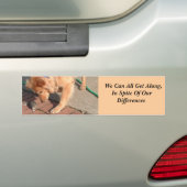 共存 バンパーステッカー (車上)