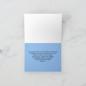 共感のお手紙 - ワスレナグサ サンキューカード (内部)