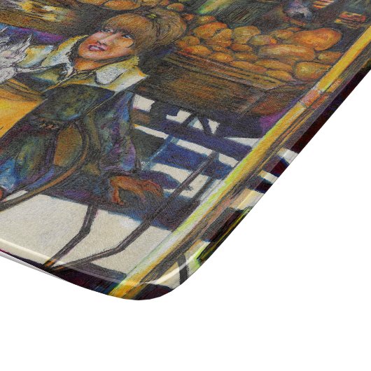 共感の力 カッティングボード (角)