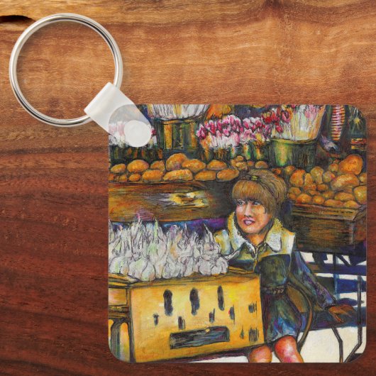 共感の力 キーホルダー (正面)