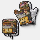 共感の力 鍋つかみ&鍋敷きセット (正面/裏面)