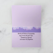 共感の気持ちを込めたオリジナルデジタルアートカード カード (内部)