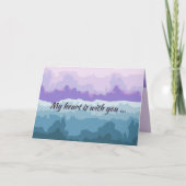 共感の気持ちを込めたオリジナルデジタルアートカード カード (正面)