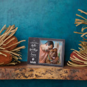 共感の言葉 ハロー グッバイ 名言 ペットメモリアル フォトプラーク (側面)