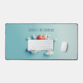 共感は私のスーパーパワーUXデスクマット デスクマット (キーボード&マウス)