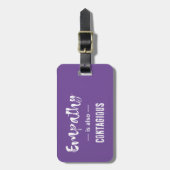 共感も伝染する ラゲッジタグ (正面縦)