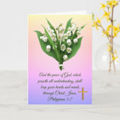 共感書 カード (黄色い花)