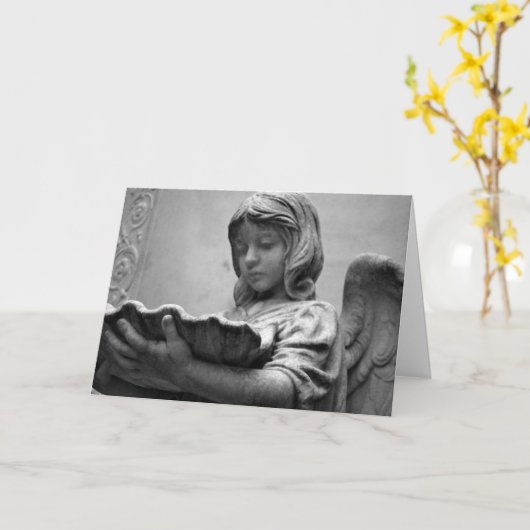 共感書 カード (黄色い花)