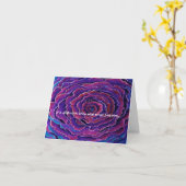 共感書 カード (黄色い花)