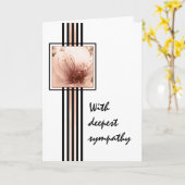 共感書 カード (黄色い花)