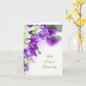 共感書 カード (黄色い花)